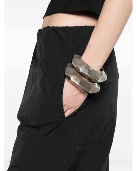 Paris Georgia Black Cocoon Track Pants