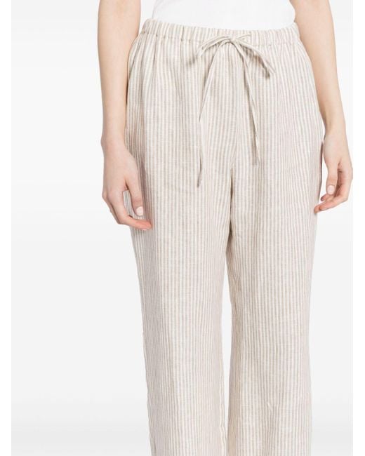 Reformation Natural Olina Linen Trousers