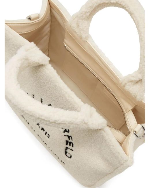 Karl Lagerfeld Goji Square Medium Shopper in het Natural