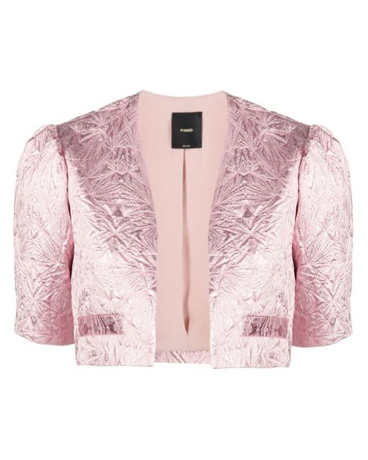 Pinko Casilda Shrug Jacket in Pink | Lyst