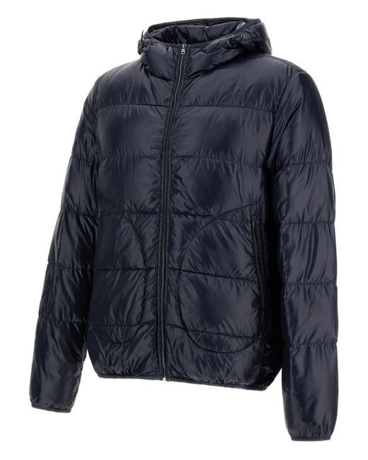 Herno Blue Style Quilted Jacket for men