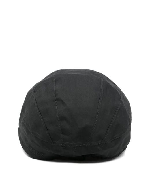 GR10K Black Drawstring-Detail Baseball Cap for men