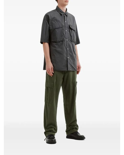 Izzue Green Pantalon À Poches Cargo for men