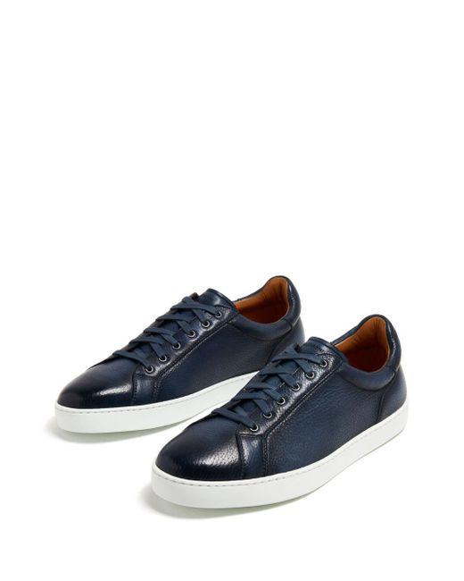 Magnanni Leve Leather Sneakers in Blue for Men Lyst UK