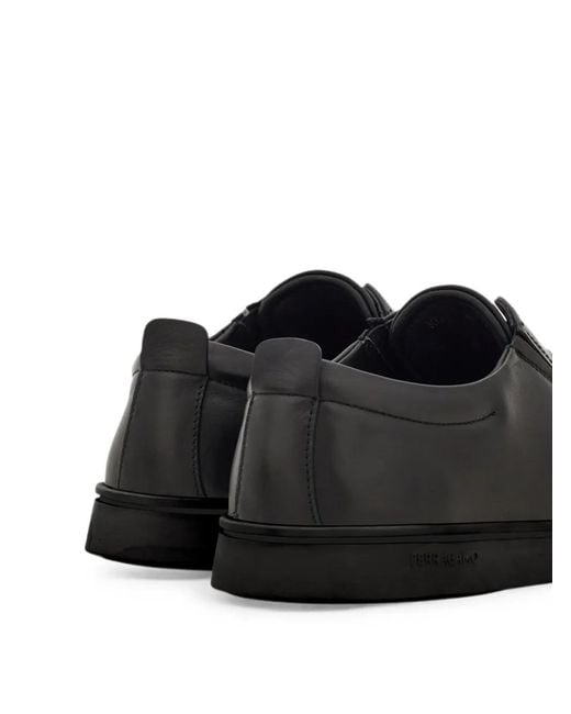 Ferragamo Black Slip-On Derby Shoes for men