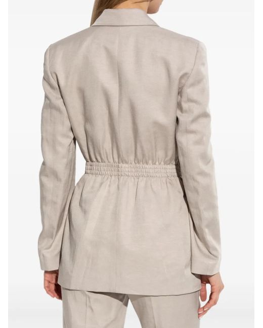 Emporio Armani Natural Belted Jacket