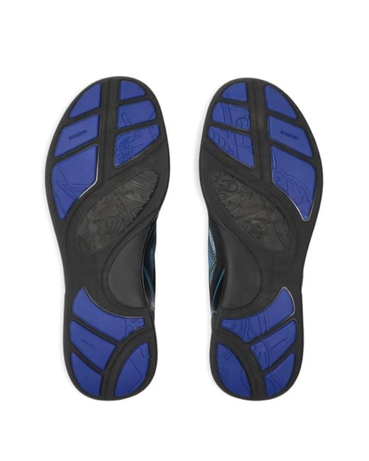 Burberry Check Matrix Sneakers in Blue für Herren