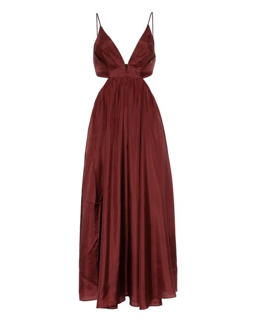Zimmermann Red Cutout Dress