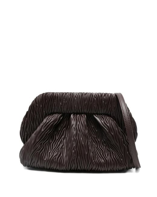 THEMOIRÈ Black Medium Bios Clutch Bag