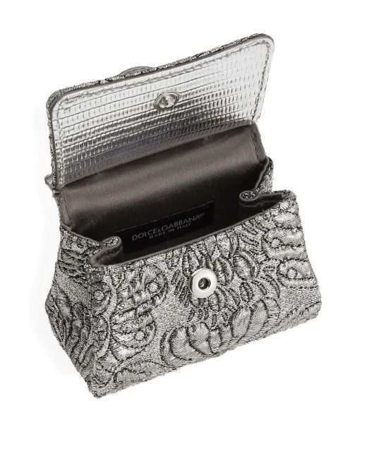 Dolce & Gabbana White Brocade Airpods Case