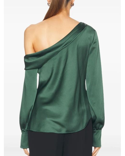 Jonathan Simkhai Alice Blouse in het Green
