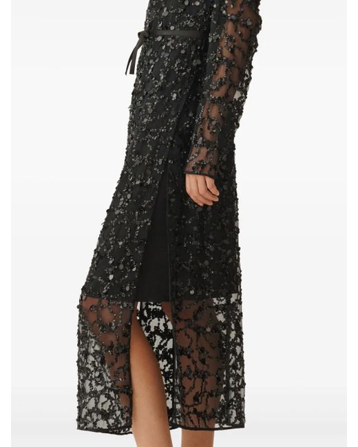 Fabiana Filippi スパンコール ドレス Black