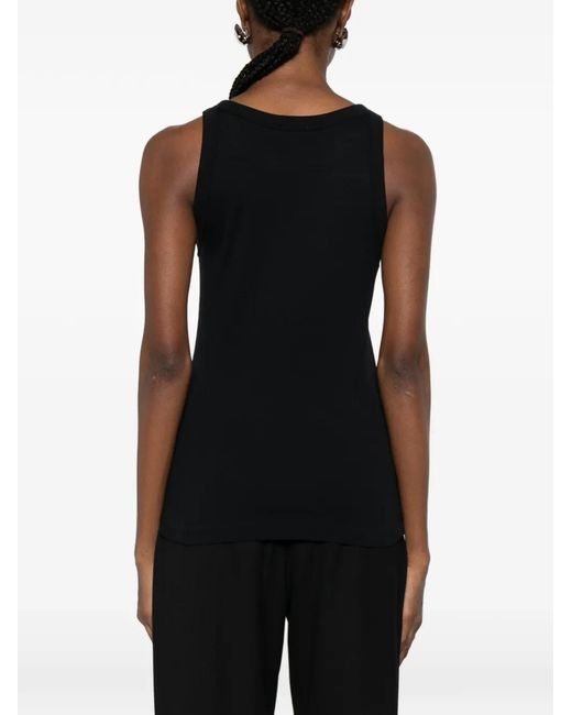 Marc O' Polo Black Racer-Back Top