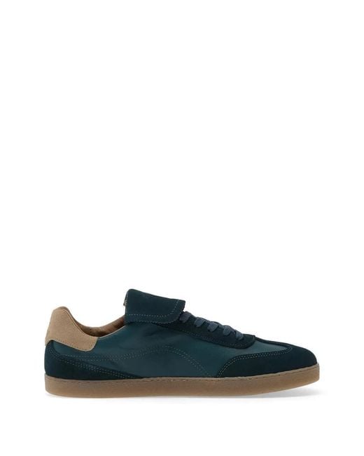 Sneakers Con Inserti di grounds in Blue da Uomo