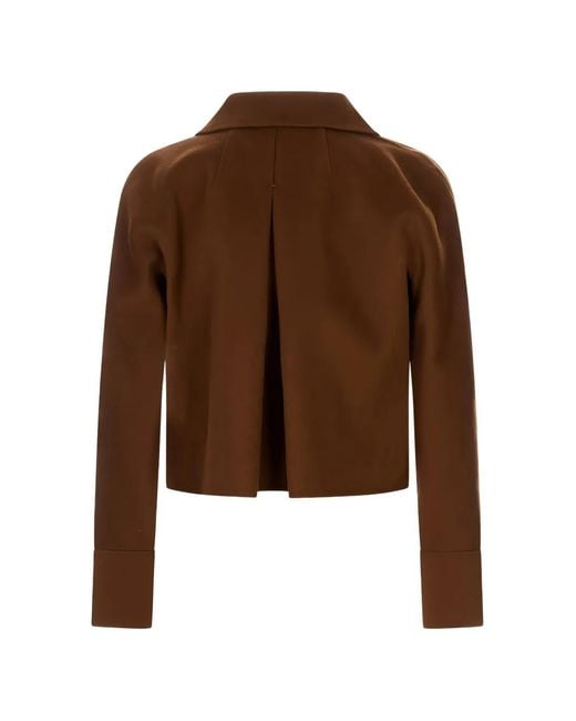 Max Mara Brown Single-Breasted Jacket