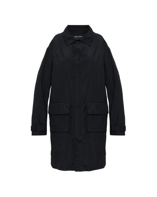 Y-3 Blue Flap-Pocket Jacket