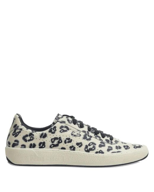 Zapatillas con motivo de leopardo PUMA de hombre de color White