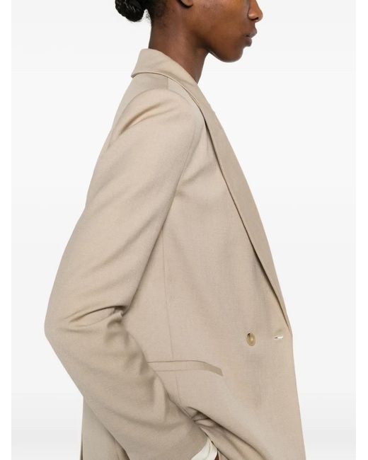 Forte_forte Natural Double-Breasted Jacket