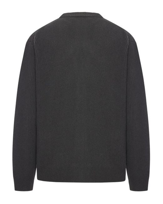 Gucci Gray Buttoned Patch-Pocket Cardigan for men