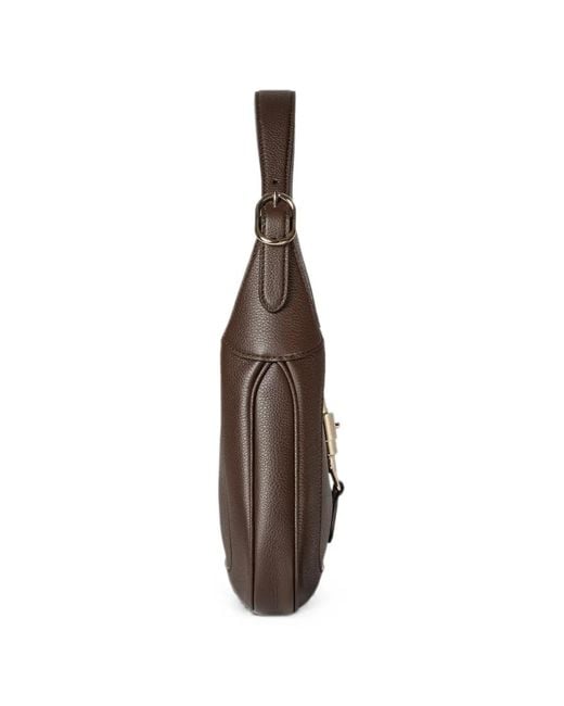 Gucci Brown Medium Jackie 1961 Leather Shoulder Bag