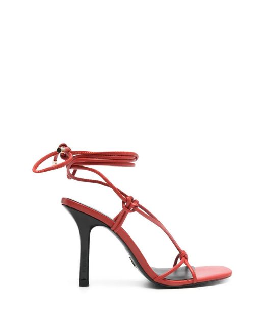 Patrizia Pepe Pink New Square Heeled Sandals