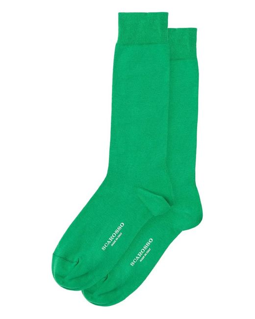 Scarosso Green Bright- Socks for men
