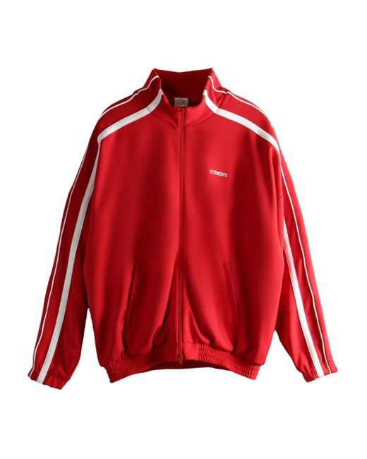 Vetements Red Gym Track Jacket