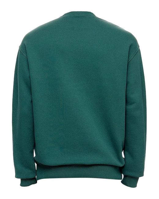 Reebok Green Cl Premium Vector Sweatshirt for men