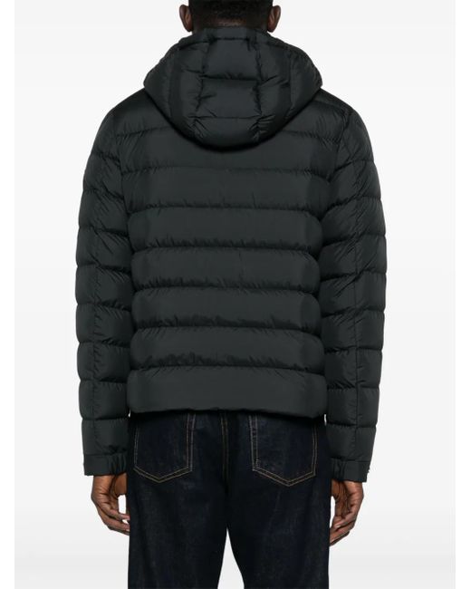 Moncler Gevoerd Jack Met Capuchon in het Black voor heren