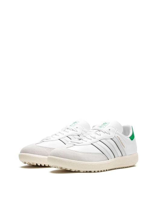 Adidas White X Kith Samba Golf Kith Classics" Sneakers