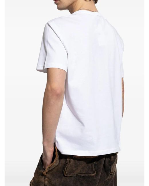 メンズ M I S B H V プリント Tシャツ White