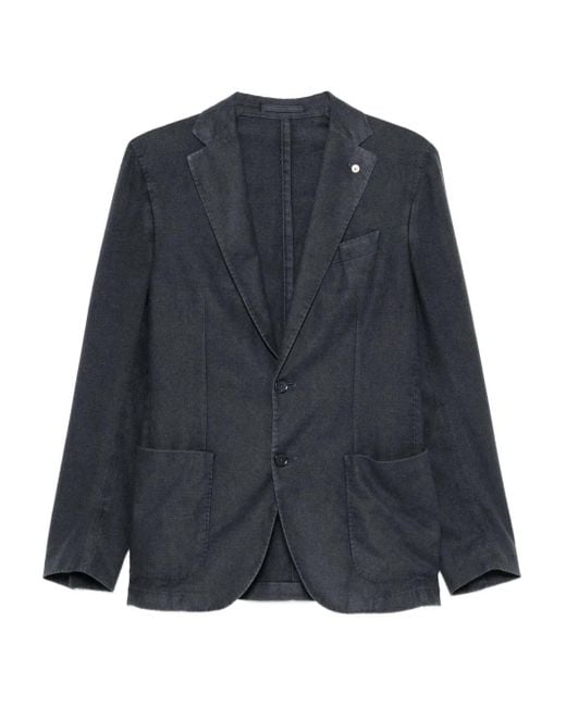 Blazer con botones L.b.m. 1911 de hombre de color Blue