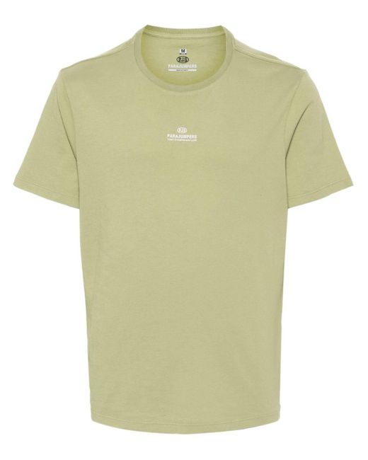 Parajumpers T-shirt Met Logoprint in het Green voor heren