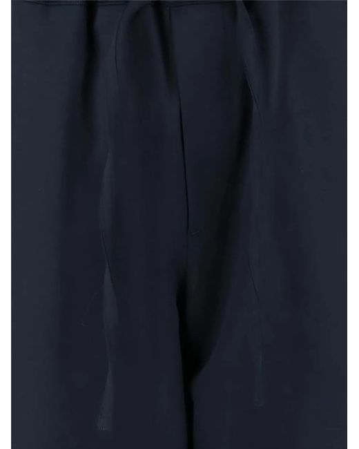 DARKPARK Blue Drawstring Regular Trousers for men
