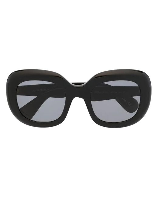 Oliver Peoples Black Jesson Tinted Sunglasses