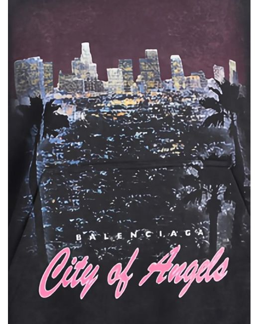 Balenciaga Los Angeles パーカー Blue