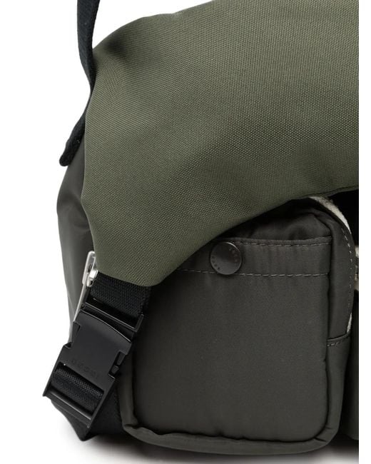 Sacai White Multi-Pocket Cross Body Bag