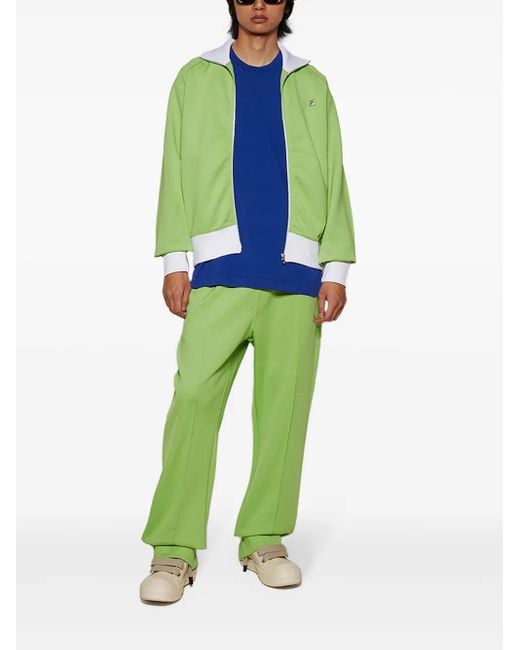 Fila Green Two-Tone Jacket for men