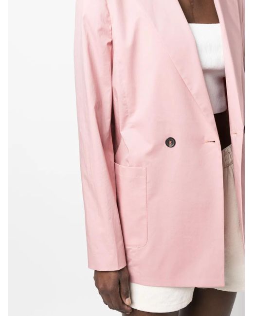 Paul Smith Pink Double-Breasted Blazer