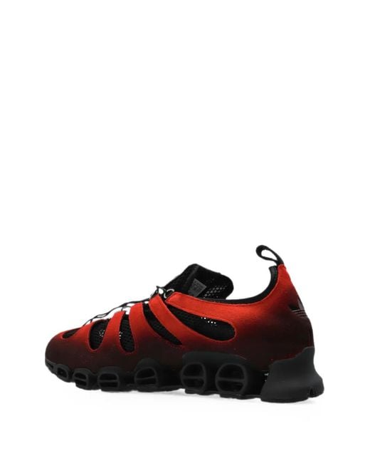 Adidas White X Avavav Megaride Cut-Out Mesh Sneakers