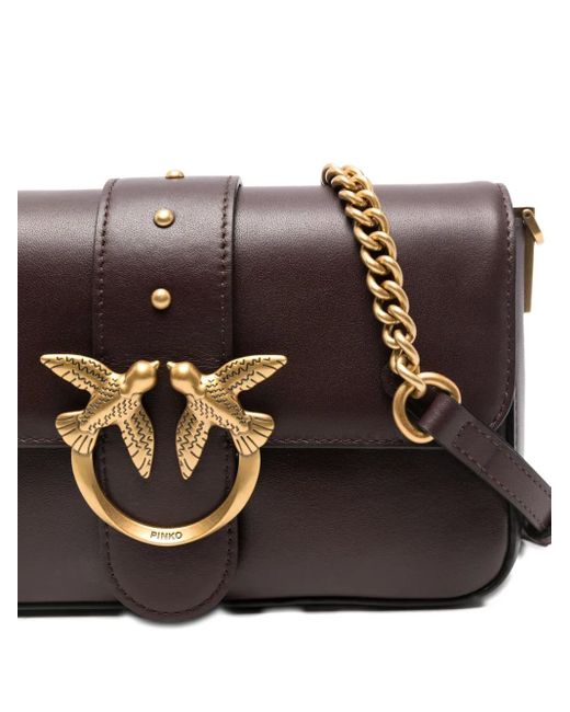 Pinko Black Love One Shoulder Bag