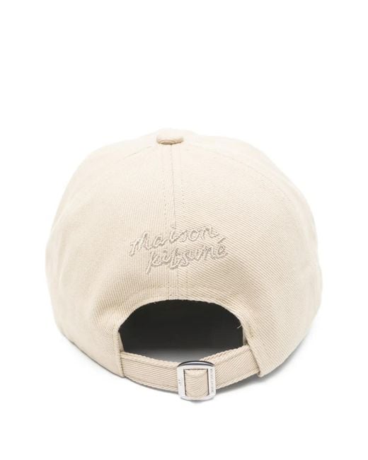 Maison Kitsuné Natural Fox Head Cap