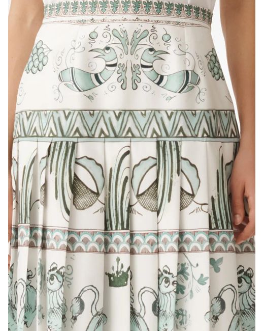 Fabiana Filippi Gray Skirt