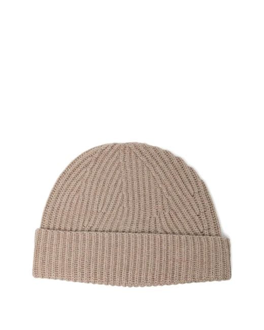 Joseph Brown Ribbed Beanie