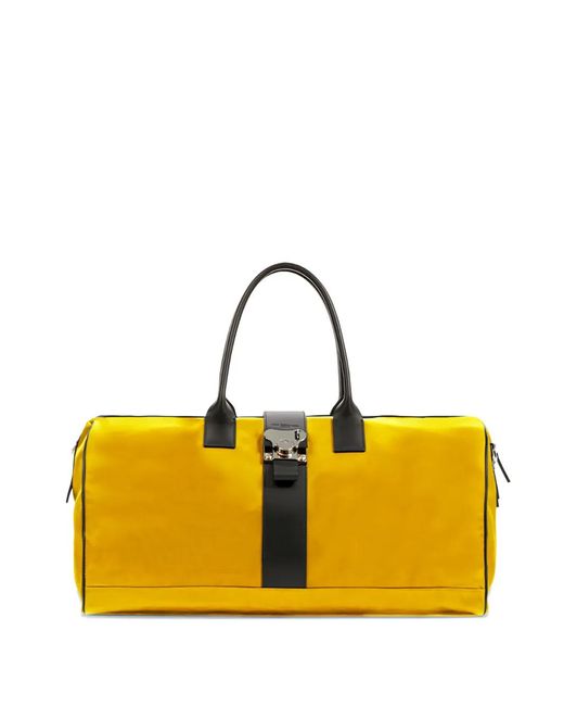 Fpm Milano Yellow Butterfly-Lock Luggage Bag