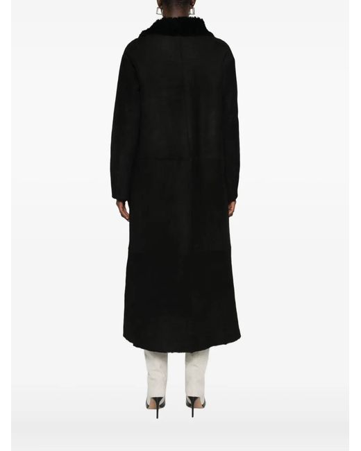 Nour Hammour Black Birthday Reversible Coat