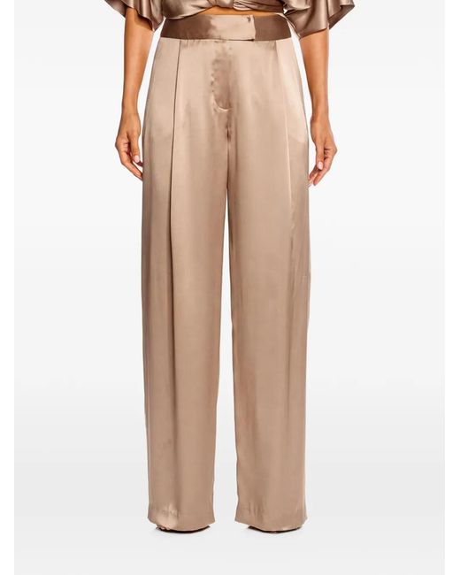The Sei Natural Relaxed Wide-Leg Trousers