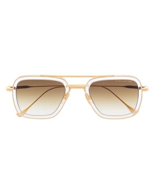 Dita Eyewear Natural Flight 006 Pilot Sunglasses for men