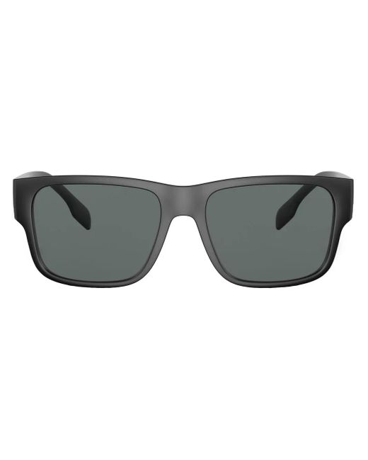 Burberry Gray Knight Square-Frame Sunglasses for men