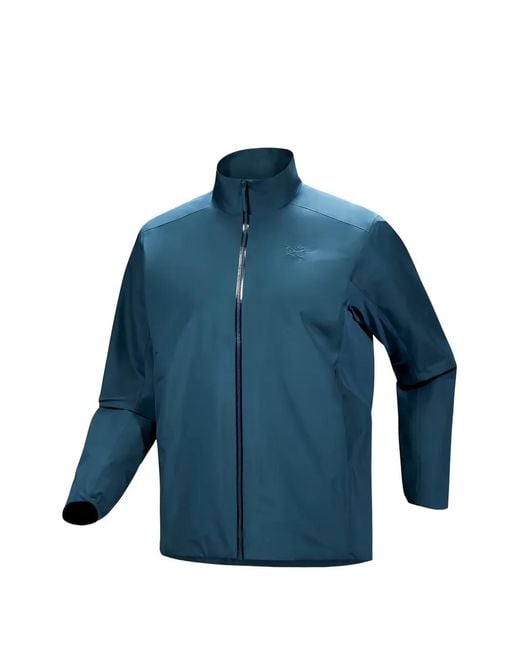 Arc'teryx Blue Solano Logo-Embroidered Zip-Up Jacket for men